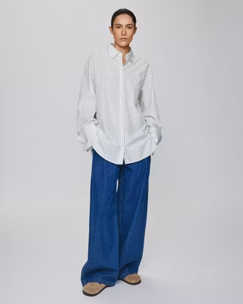 Elena Pants Mid Blue Wash MSCH