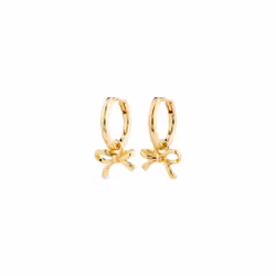 Lysandra Hoop Earrings Gold Pilgrim