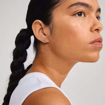 Jolina Recycled Earrings Gold/Multicolour Pilgrim