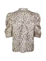 Roella Desert Dot Blouse Ivory Neo Noir