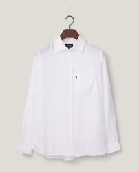 Classic Linen Shirt White Lexington
