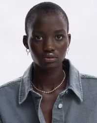 Harvey Heavy Spike Hoops Silver Syster P