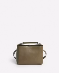 Hedda Mini Handbag Leather Olive Flattered