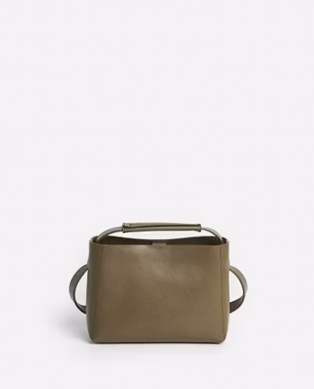 Hedda Mini Handbag Leather Olive Flattered