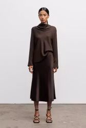 Ayumi Blouse Dark Brown Ahlvar Gallery