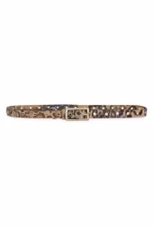 Lety P Eyelet Belt Leopard Leather Gestuz