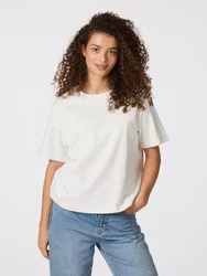 Malin Solid Tee White Neo Noir
