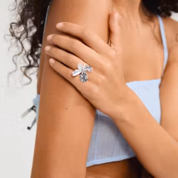 Dream Statement Ring Silver Pilgrim