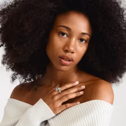 Sunset Ring Silver Pilgrim