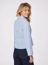 Rosa Stripe Shirt Light Blue Neo Noir
