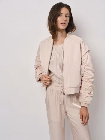 Soir Shimmer Wide Leg Pants Pink Dante6