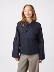 Jaynor Denim Jacket Dark Blue Neo Noir