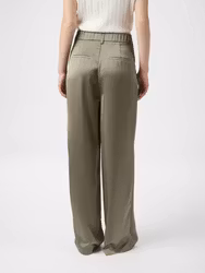 Emmett Heavy Sateen Pants Cold Army Neo Noir