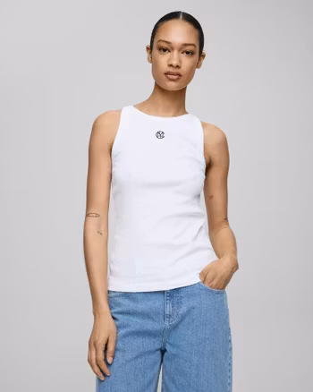 Gubbe Rasmia Icon SL Top Bright White/Black MSCH