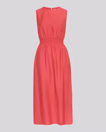 Disa SL Dress Rose Red Melange MSCH