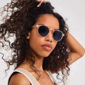 Alejandra Sunglasses Crystal Pilgrim