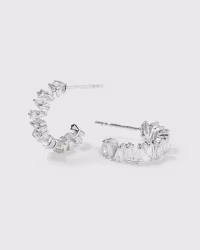 Iggy Earrings Silver Syster P