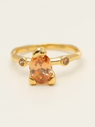 Embla Ring Orange Ylva Li