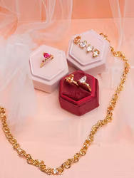 Embla Ring Orange Ylva Li