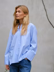 Dita Twin Stripe Shirt Light Blue Neo Noir