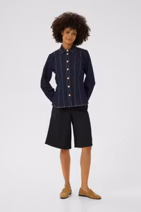 Bobbie Denim Shirt Rinse Wash Culture