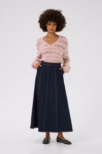 Bobbie Denim Skirt Rinse Wash Culture