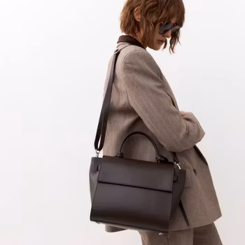 Arezzo Bag Dark Brown Latalia