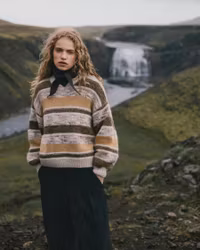 Lowee Scarf Slate Black Mel MSCH