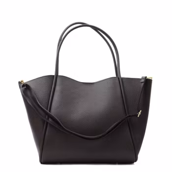 Florence XL Leather Bag Dark Brown Latalia