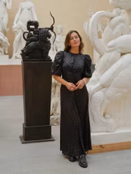 Kikka Dot Dress Black Neo Noir