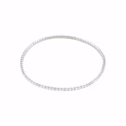 Arash Crystal Bracelet Silver Pilgrim