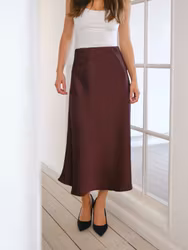 Bovary Skirt Burgundy Neo Noir