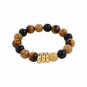 Unfold Bracelet Brown/Gold Pilgrim