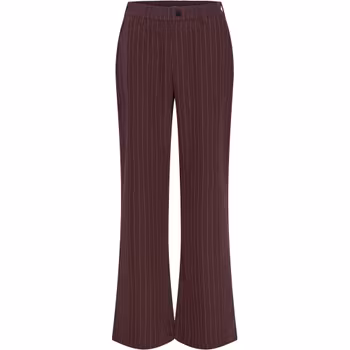 Roberta Pinstripe Pants Bordox Stripe Continue