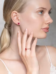 Embla Ring Ruby Ylva Li