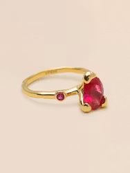 Embla Ring Ruby Ylva Li