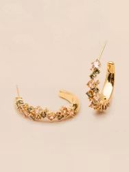 Meadow Avantgarde Earrings Peridot Ylva LI