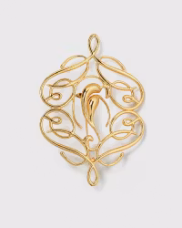 Ophelia Brooch Gold Syster P