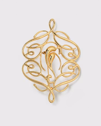 Ophelia Brooch Gold Syster P