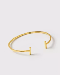 Strict Bar Bangle Gold Syster P