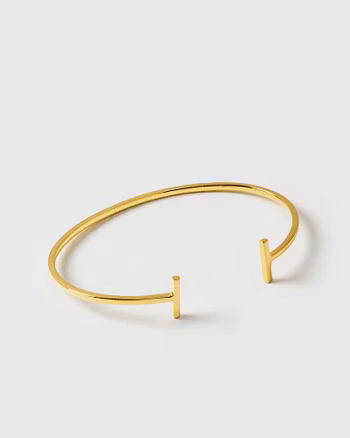 Strict Bar Bangle Gold Syster P
