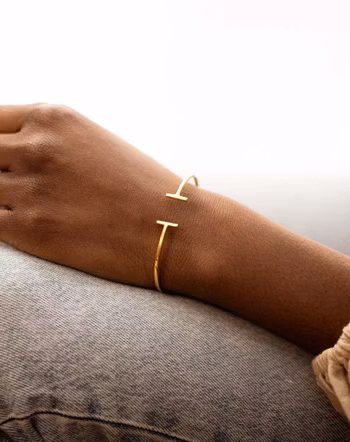 Strict Bar Bangle Gold Syster P
