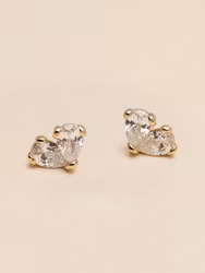 Love Earrings Crystal Ylva Li