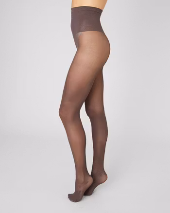 Svea Premium Tights Dark Brown Swedish Stockings
