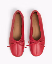 Blaise Leather Cherry Flattered