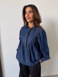 Dagny Blouse Chambre Continue