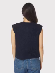 Everest Knit Vest Navy Neo Noir
