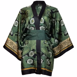 Silk Kimono Short I am Amazing Kueen