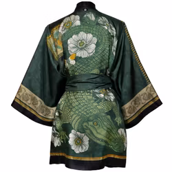 Silk Kimono Short I am Amazing Kueen