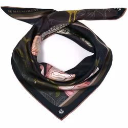 Silk Scarf Sweetly Small Be Magnificent Kueen